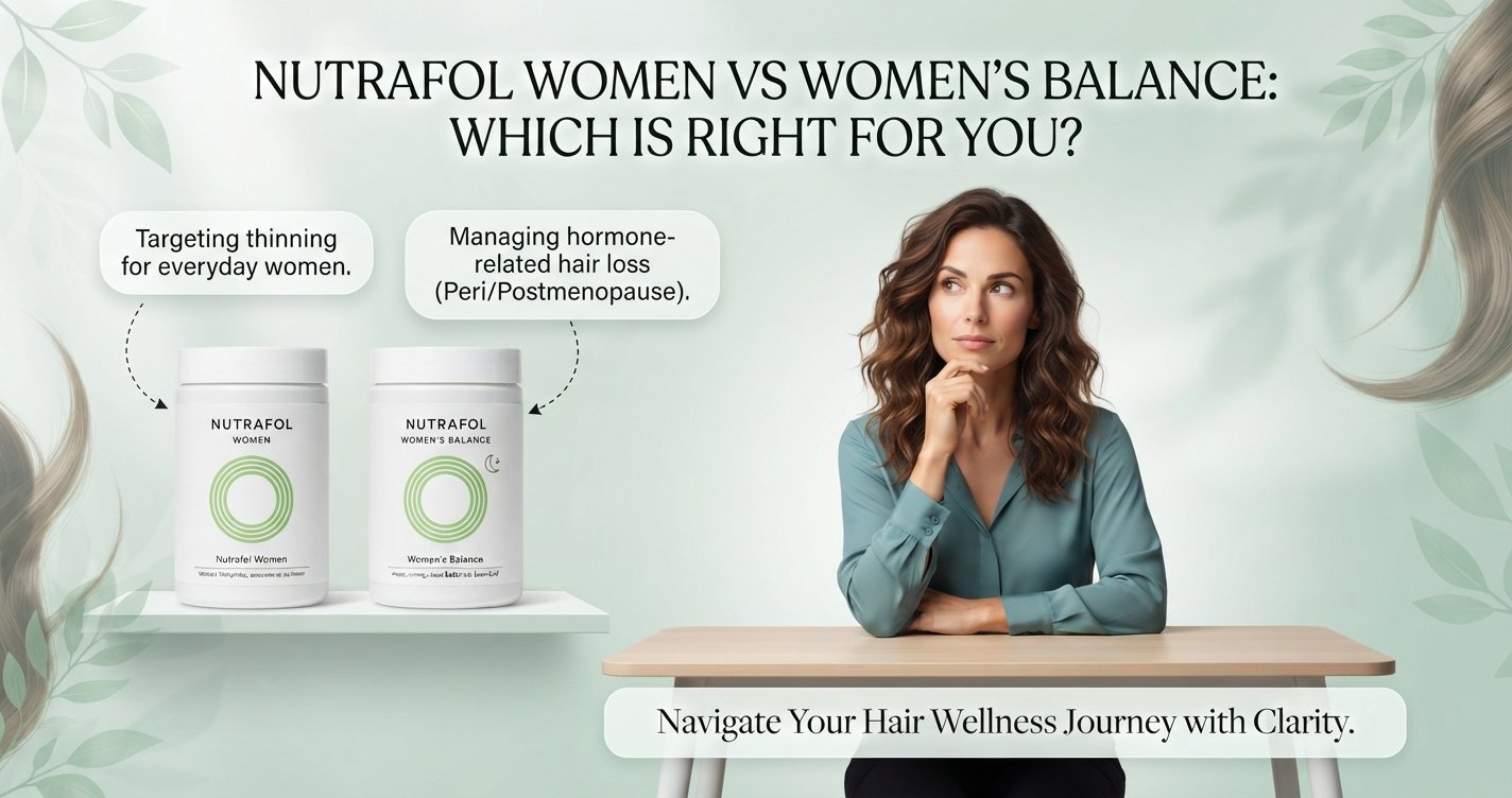 Nutrafol Women vs. Women's Balance: Ingredients, Results, Side Effects & Which Is Right for You